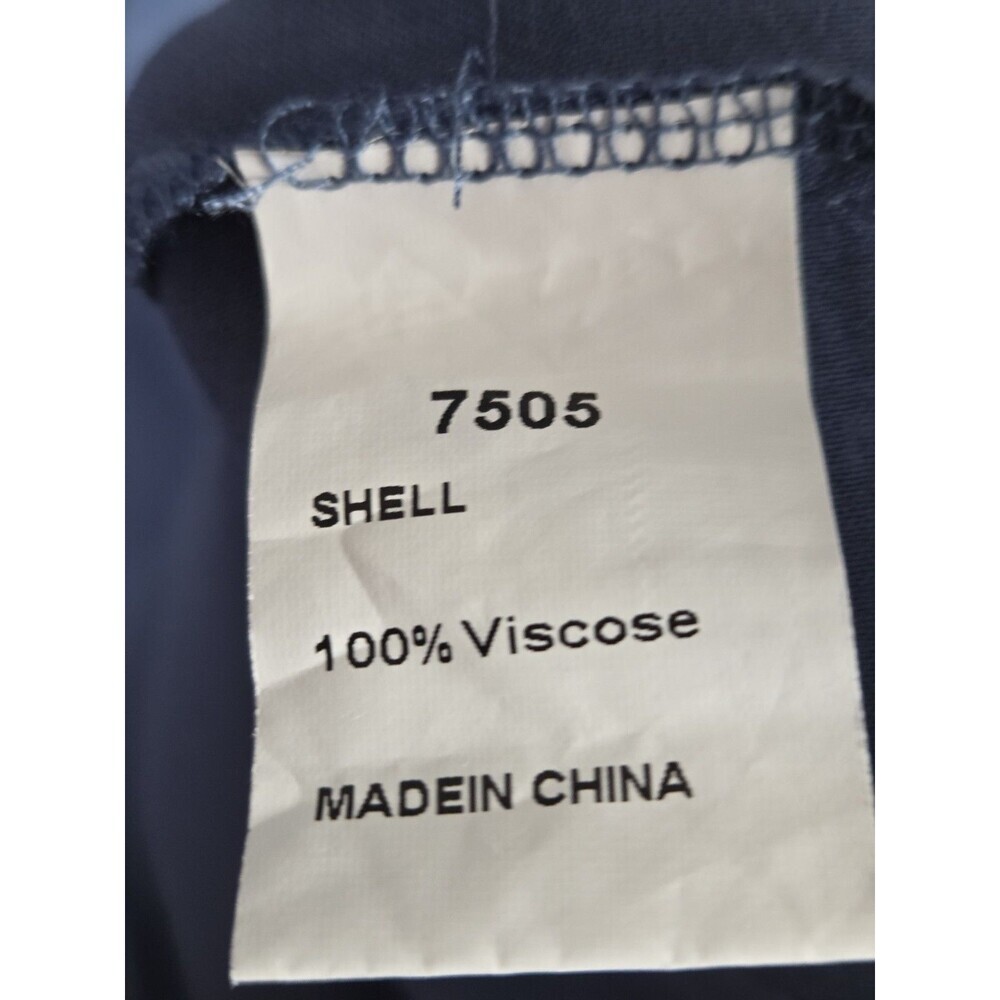 PrettyGarden Blue Smocked Tiered Midi Dress Flutter Sleeve‎ V-Neck Boho Small - Picture 8 of 8